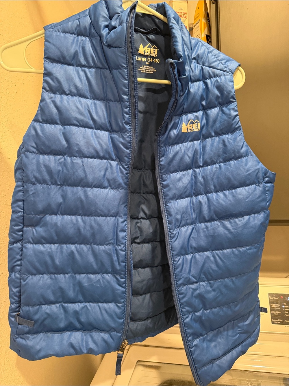 REI down vest
